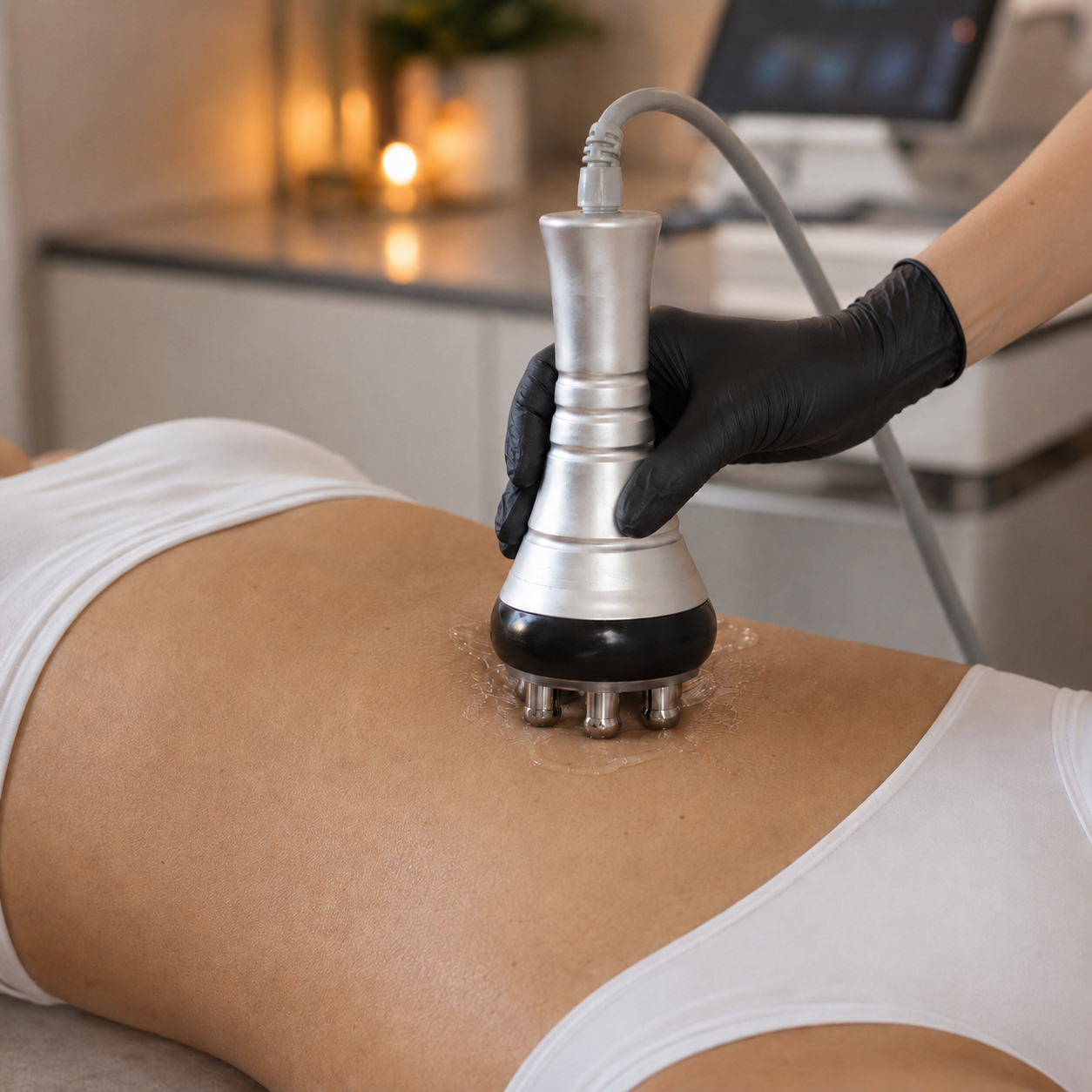 RF skin tightening treatment at UR ALLURE, Orange County